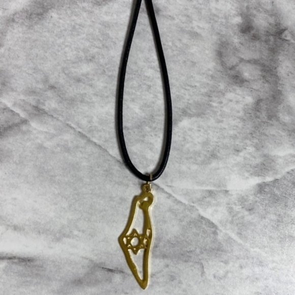 sharonna misha designs Other - map of Israel necklace